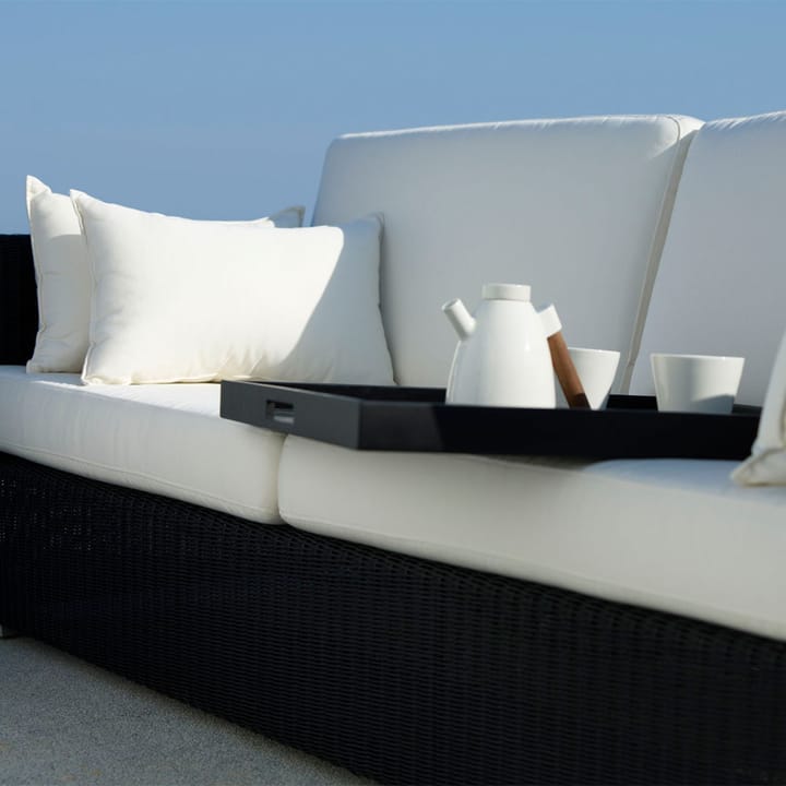 Club dienblad, Black, vierkant Cane-line