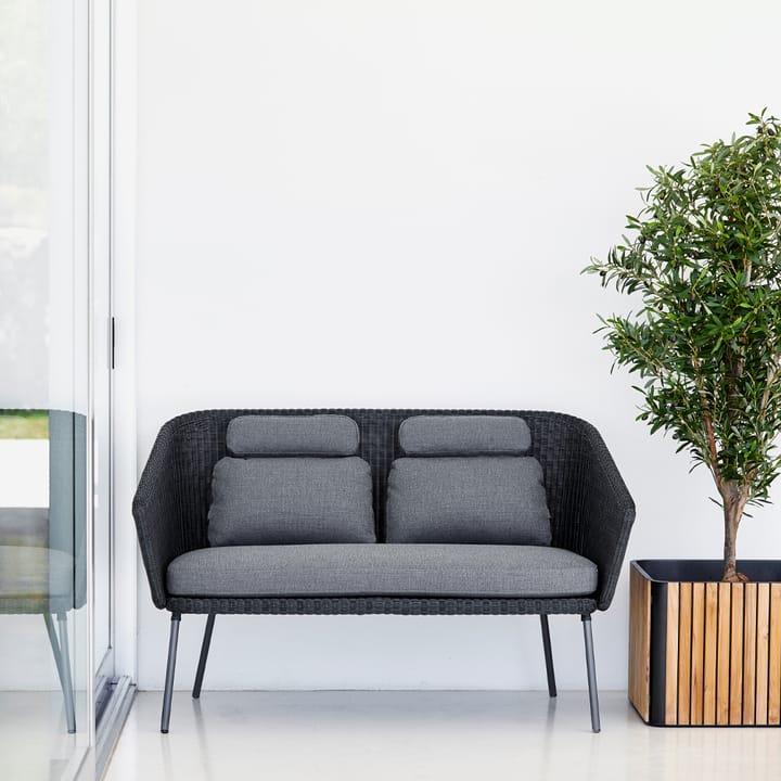 Combine bloembak, Teak, lava grey Cane-line