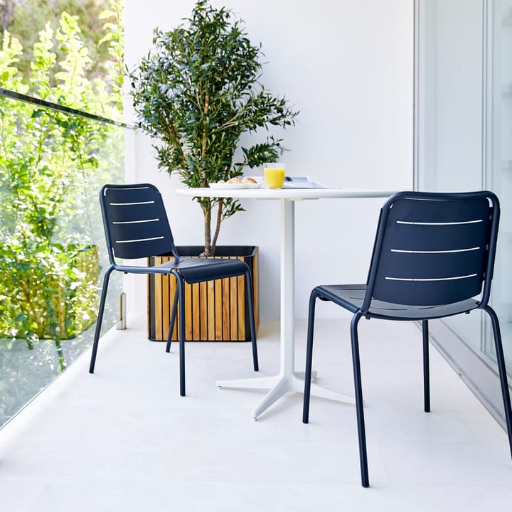 Combine bloembak, Teak, lava grey Cane-line