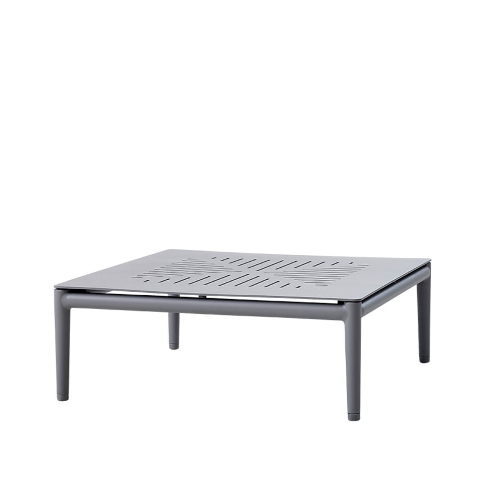 Cane-line Conic salontafel Light grey | Scandinavisch Interieur | Tuintafels | Grijs