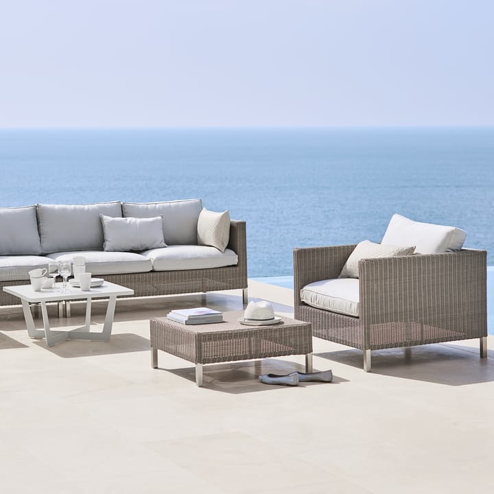 Connect chaise longue, Taupe, links Cane-line