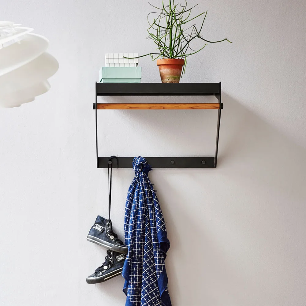 Copenhagen City kapstok, Lava grey, teak Cane-line