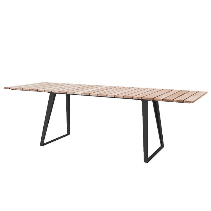 Copenhagen eettafel - Teak, lava grey frame - Cane-line