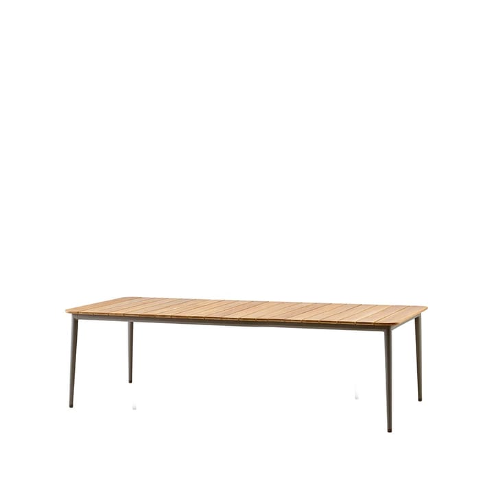 Core eettafel teak 274x100x74 cm - Taupe frame - Cane-line