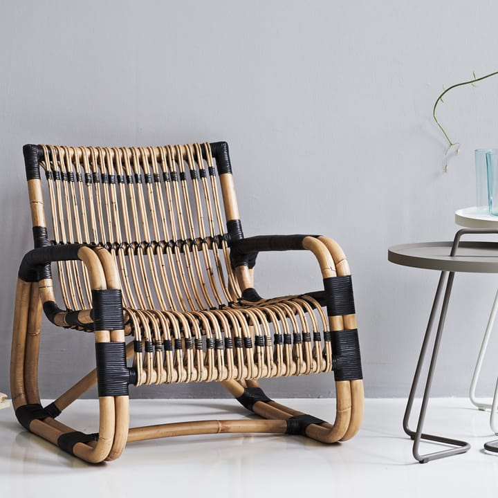 Curve tuinstoel, Lava grey Cane-line