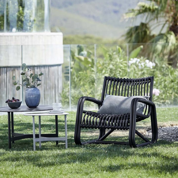 Curve tuinstoel, Lava grey Cane-line