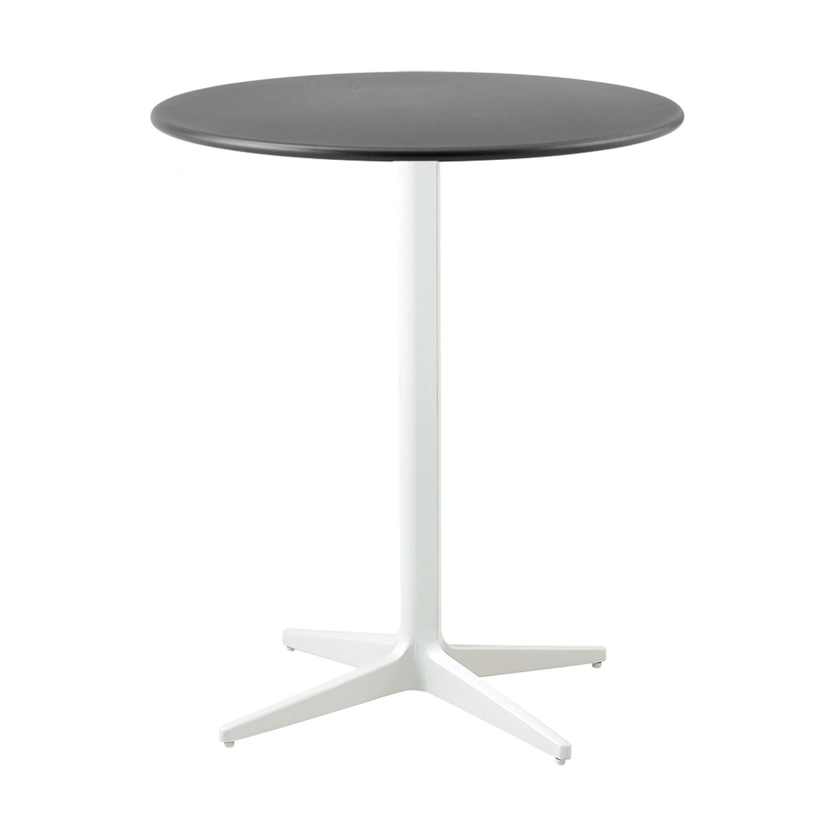 Cane-line Drop tafel o60 cm Lava grey-white | Scandinavisch Interieur | Tuintafels | Grijs