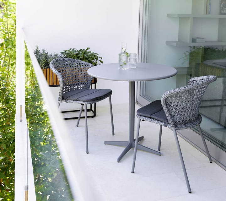 Drop tafel Ø80 cm, Light grey-light grey Cane-line