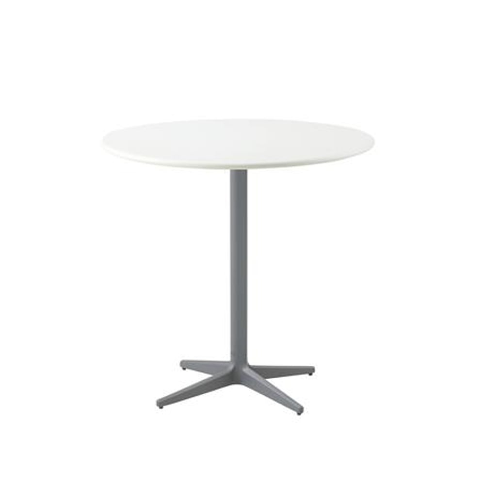 Cane-line Drop tafel Ø80 cm White-light grey