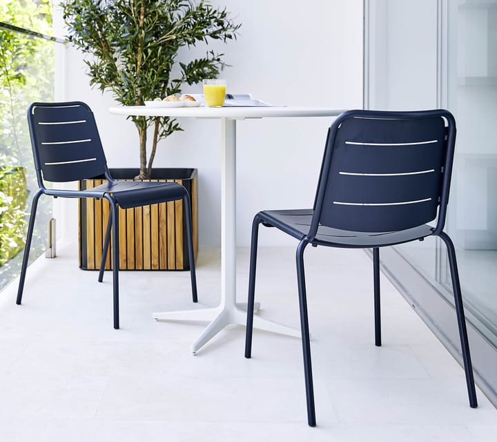 Drop tafel Ø80 cm, White-white Cane-line