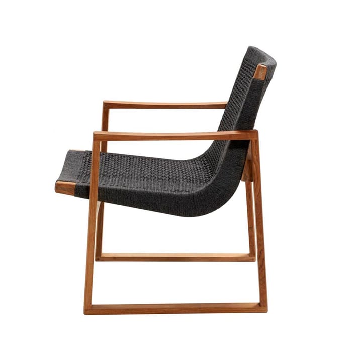 Endless loungefauteuil, Dark grey, teak frame Cane-line
