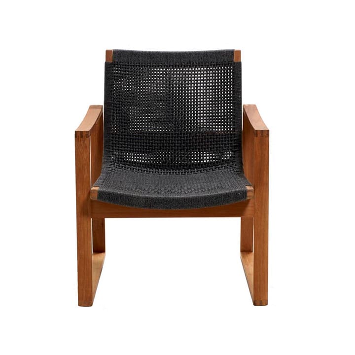 Endless loungefauteuil - Dark grey, teak frame - Cane-line