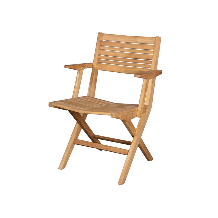 Flip Klapstoel, Teak, met armleuningen Cane-line