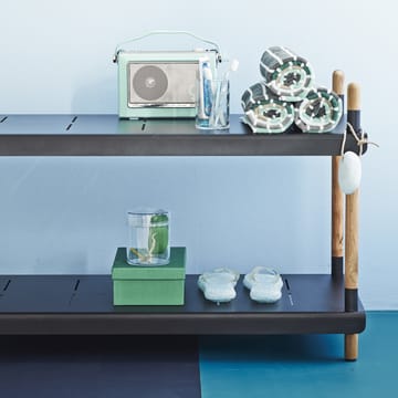 Frame plankensysteem - Lava grey, compleet, teak - Cane-line