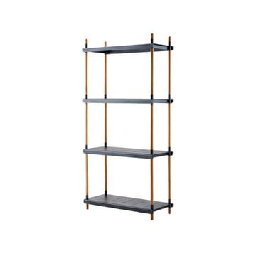 Frame plankensysteem - Lava grey, compleet, teak - Cane-line