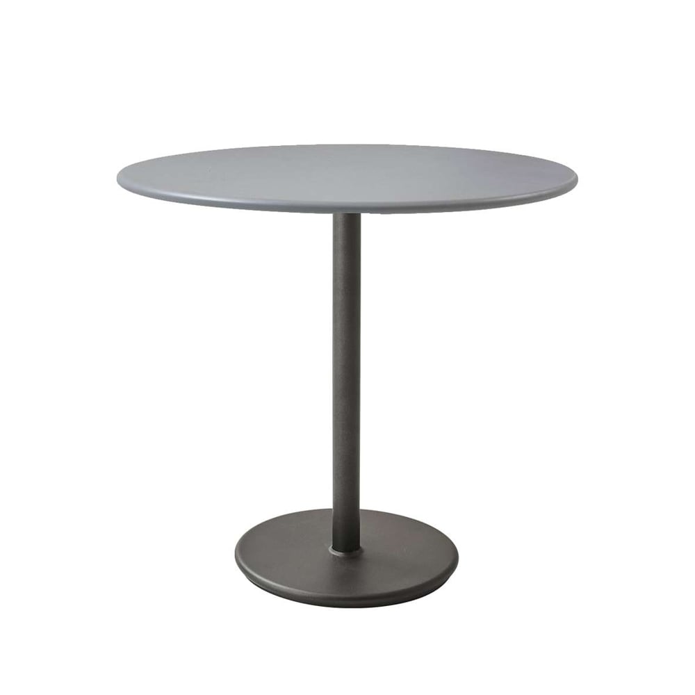 Cane-line Go tafel Ø80 cm Light grey-lava grey