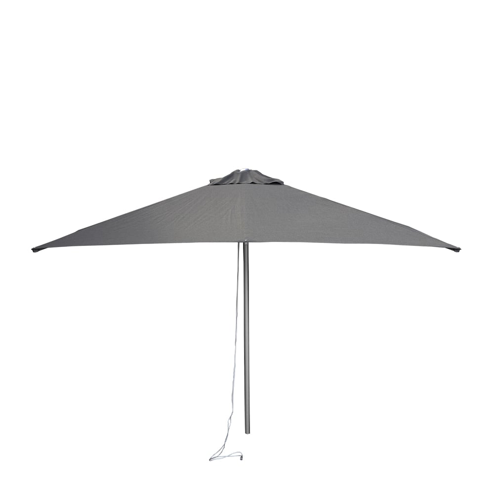 Cane-line Harbour parasol Anthracite, 300x300 | Scandinavisch Interieur | Grijs