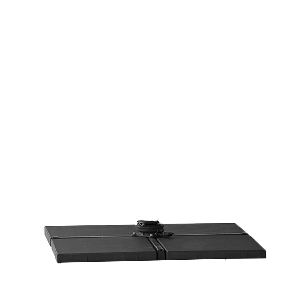Cane-line Hyde Luxe parasolvoet Beton | Scandinavisch Interieur | Zwart