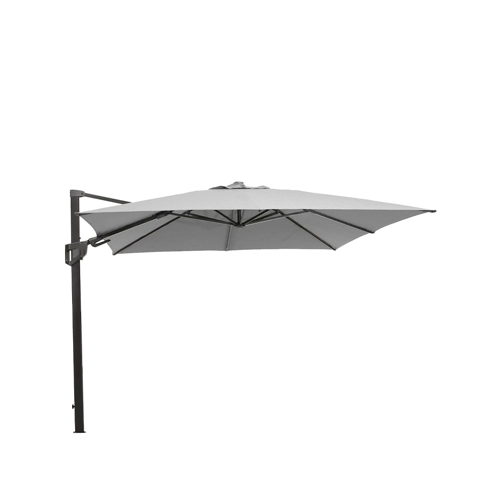 Cane-line Hyde Luxe Tilt parasol 300x300 cm Light grey
