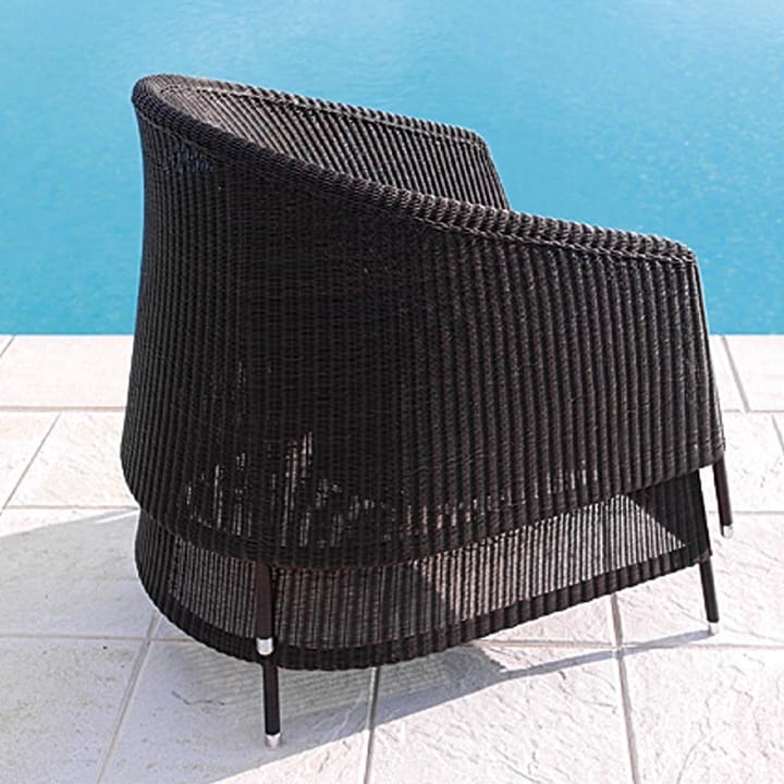 Kingston lounge stoel, White grey Cane-line