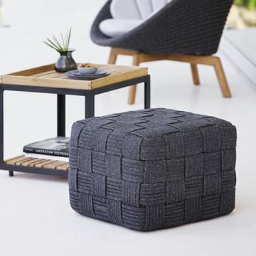 Kubus poef - Dark grey - Cane-line