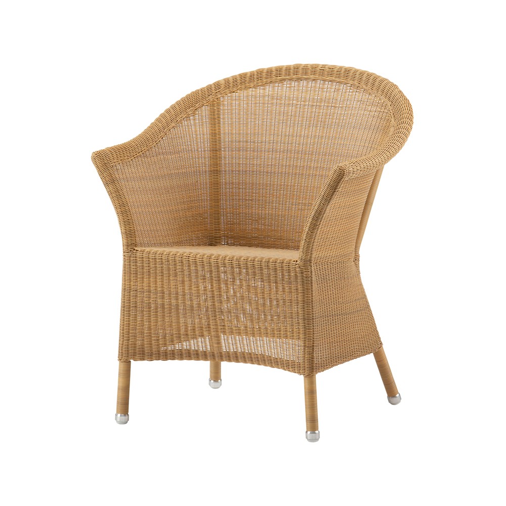 Cane-line Lansing armstoel weave Natural | Scandinavisch Interieur | Tuinstoelen | Beige