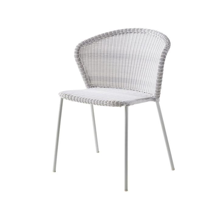 Lean stoel - White grey, Cane-Line weave - Cane-line