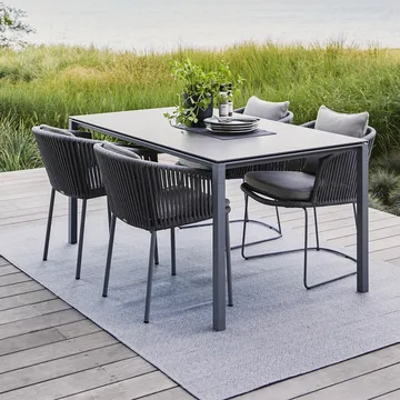 Moments Stapelbare stoel - Grey - Cane-line