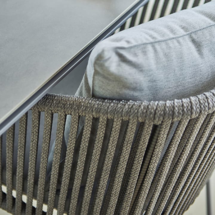 Moments Stapelbare stoelkussen, Cane-Line Natté light grey Cane-line