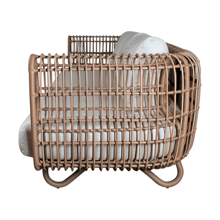 Nest bank 3-zits weave, Natural, Cane-Line Natté light grey Cane-line