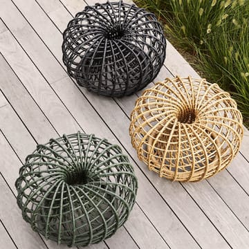 Nest tafel/voetenbank - Natural,, groot - Cane-line