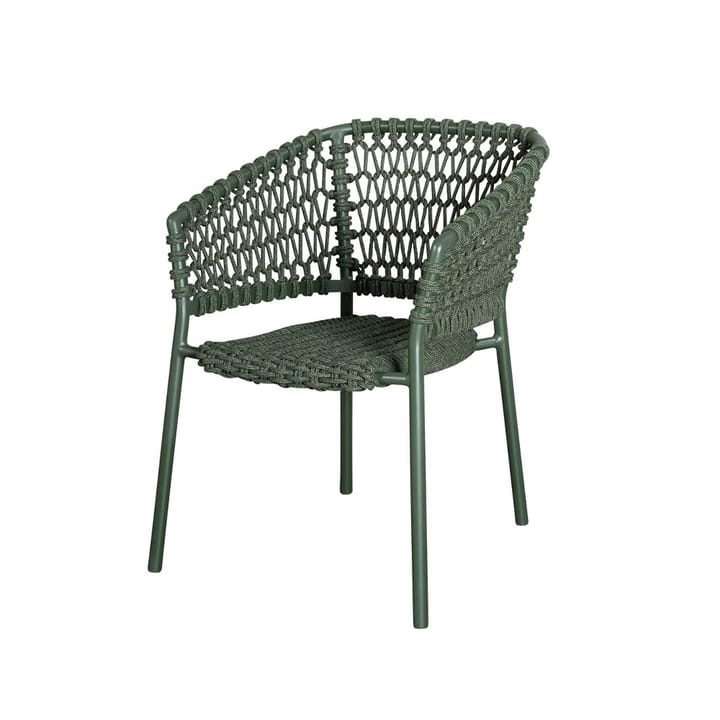 Ocean armstoel soft rope - Dark green - Cane-line
