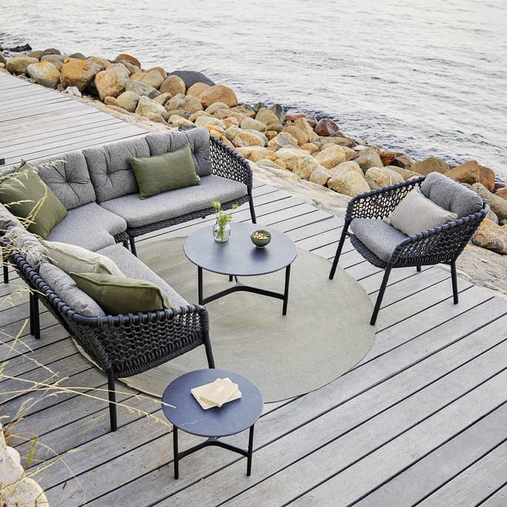 Ocean loungestoel, Dark grey Cane-line