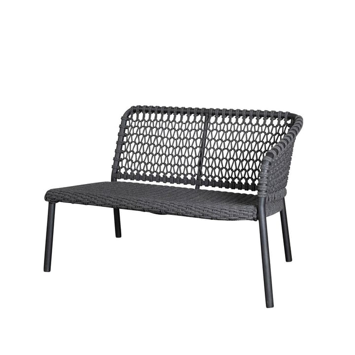 Ocean modulaire bank, Dark grey, links Cane-line