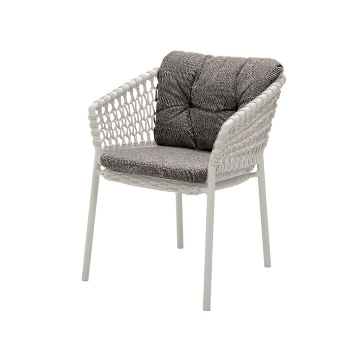 Ocean/Basket/Moments kussenset stoel, Wove dark grey Cane-line