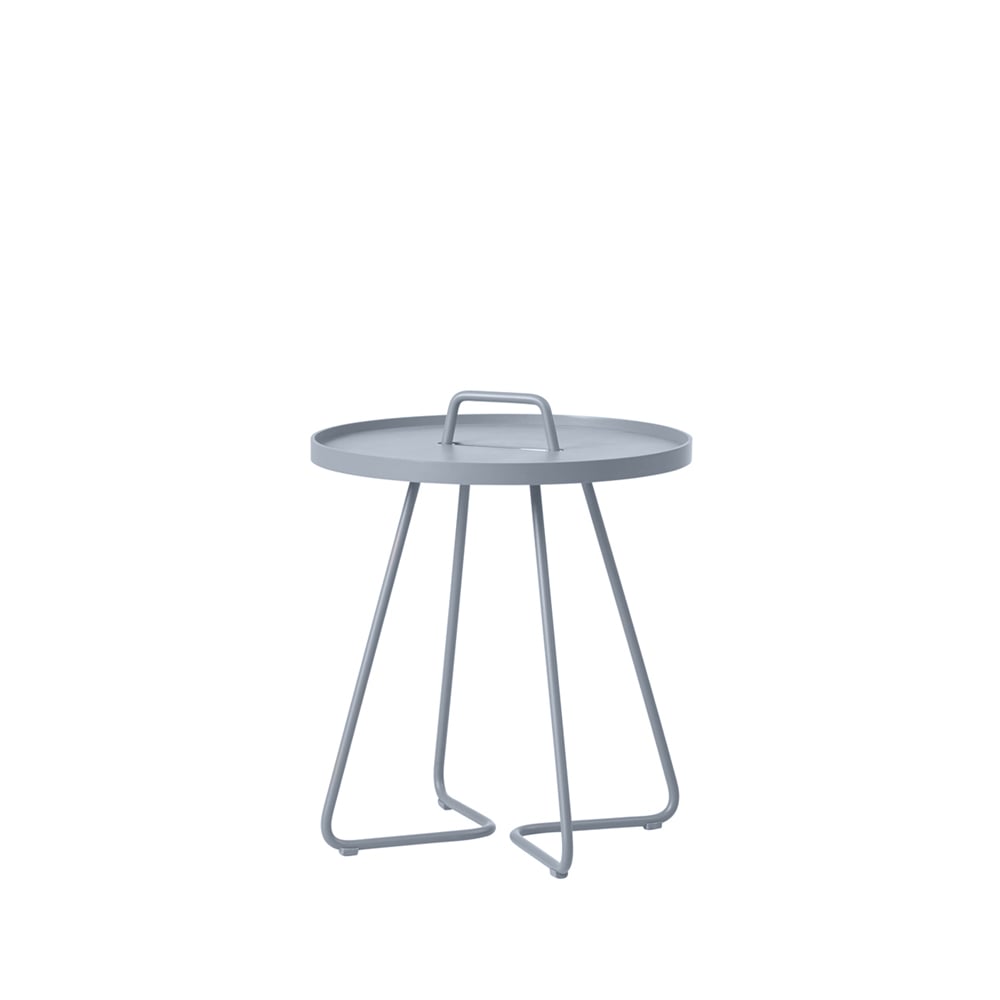 Cane-line On the move tafel Ø37 cm Light grey