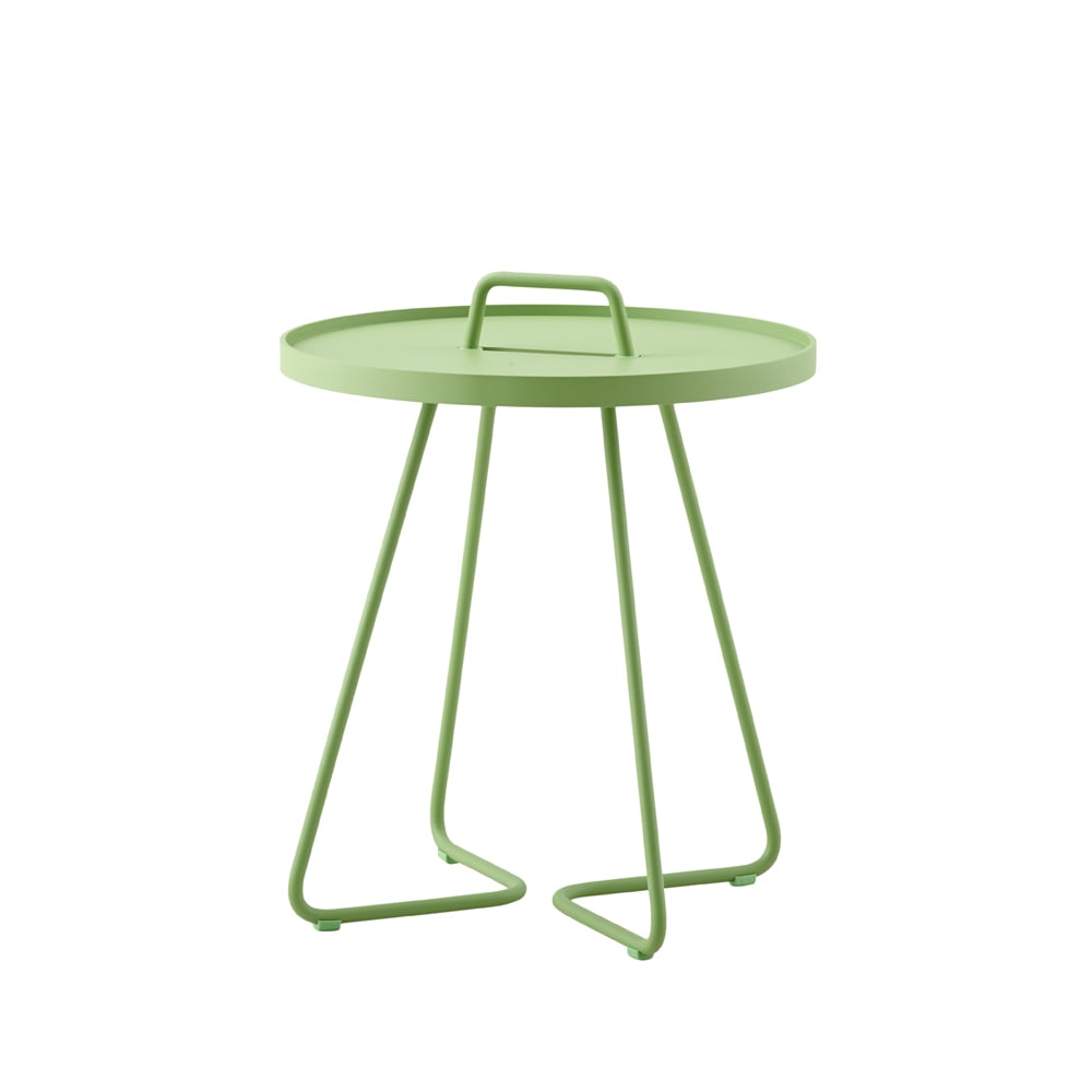 Cane-line On the move tafel o44 cm Olive green | Scandinavisch Interieur | Tuintafels | Groen