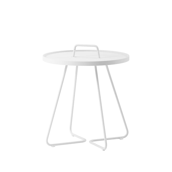 On the move tafel Ø44 cm - White - Cane-line