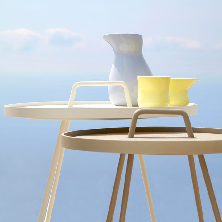 On the movetafel Ø52 cm, Taupe Cane-line