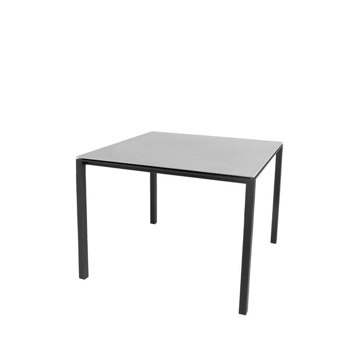 Pure eettafel - Concrete grey-lava grey 100x100 cm - Cane-line