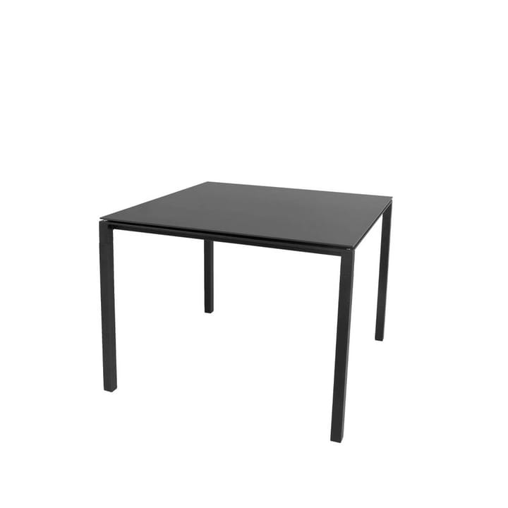 Pure eettafel - Nero-lava grey 100x100 cm - Cane-line