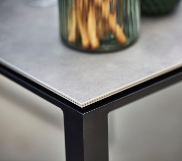 Pure tafel 200x100 cm Basalt grey-lava grey Cane-line