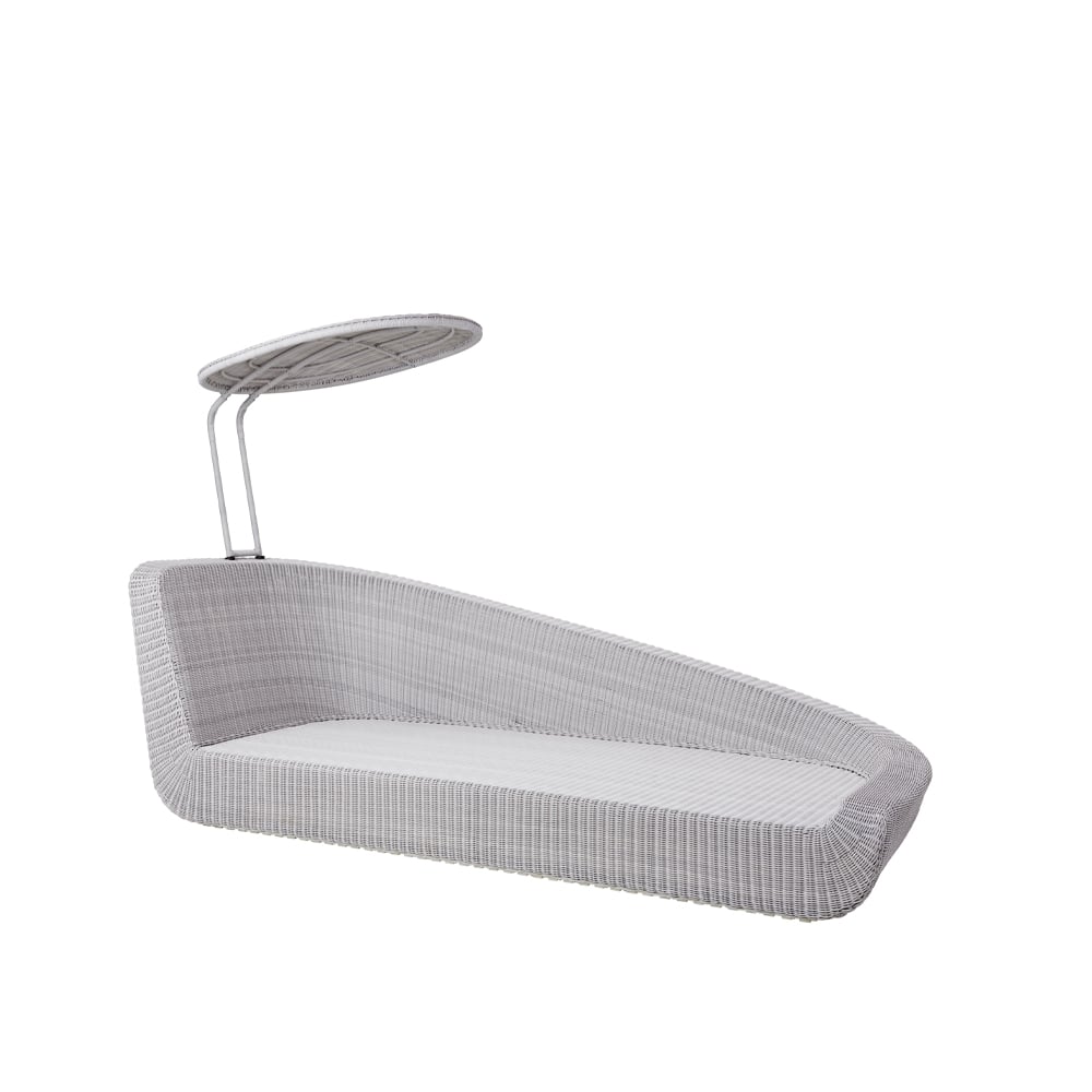 Cane-line Savannah dagbed White grey, links | Scandinavisch Interieur | Wit