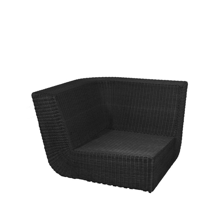 Savannah modulaire bank - Black, hoek - Cane-line