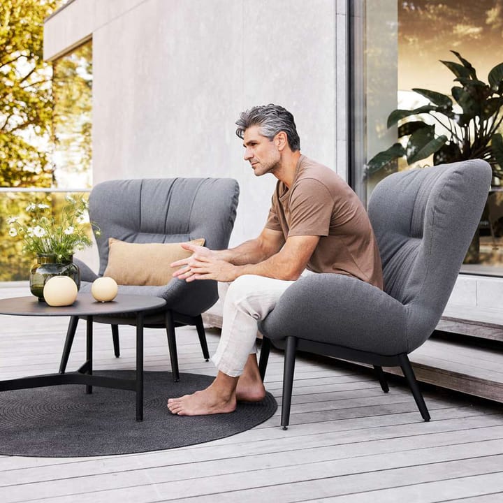 Serene loungestoel, Cane-Line airtouch grey Cane-line
