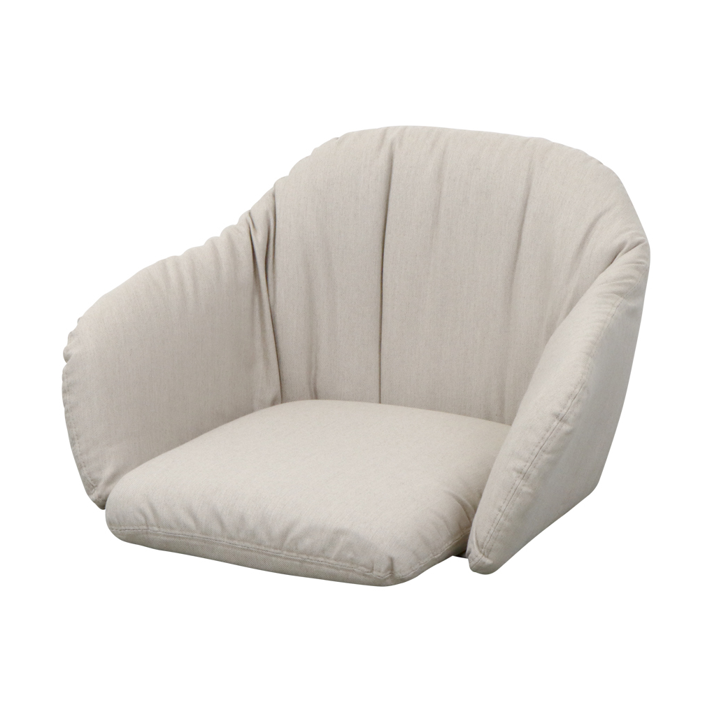 Cane-line Stay stoelkussen set Sand (Natté) | Scandinavisch Interieur | Beige