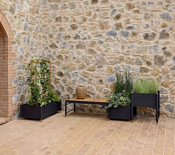 Sticks bloembak 57x103 cm - Lava grey - Cane-line