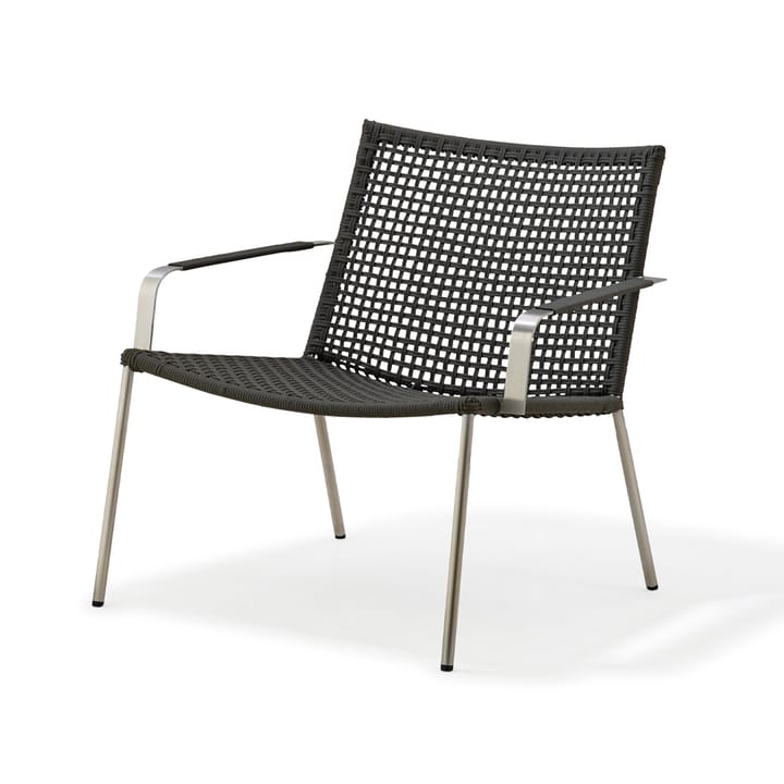 Straw lounge stoel - Anthracite - Cane-line