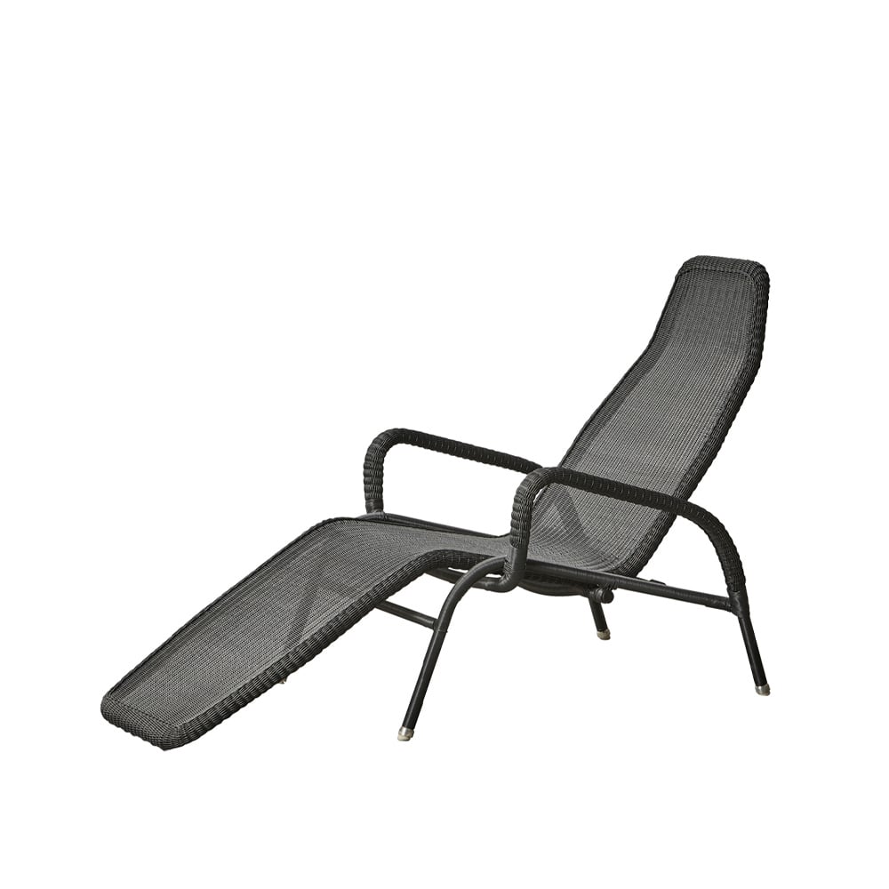 Cane-line Sunrise zonnestoel Graphite | Scandinavisch Interieur | Grijs