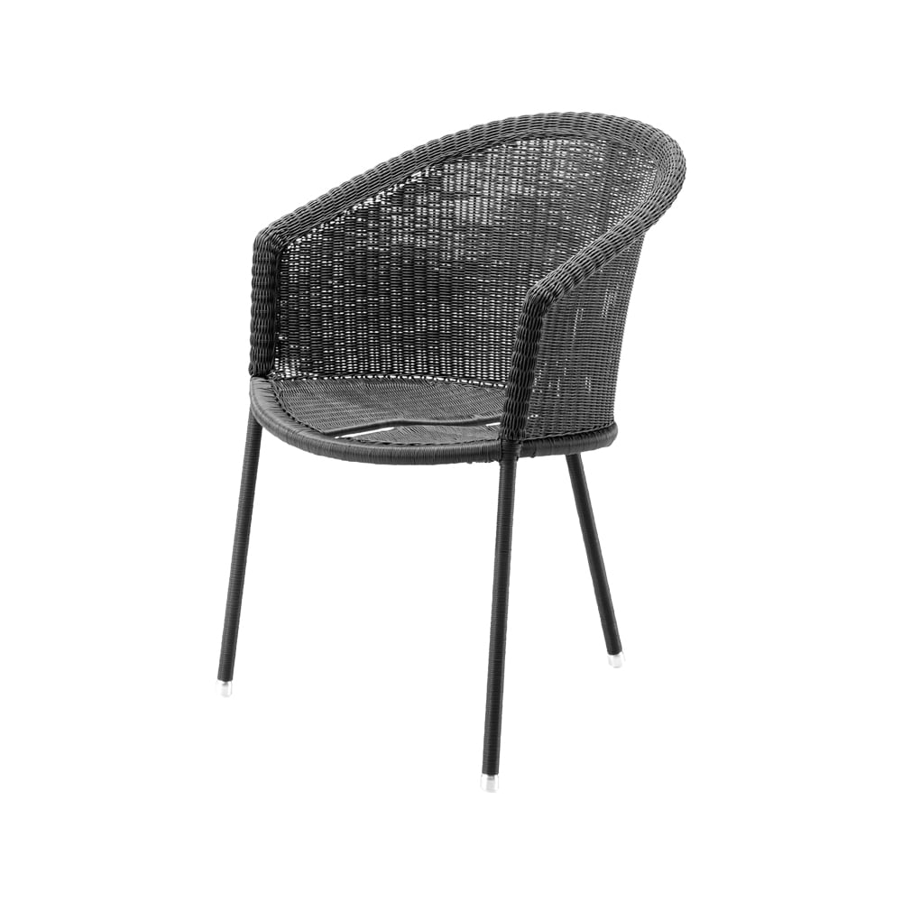 Cane-line Trinity armstoel Graphite | Scandinavisch Interieur | Tuinstoelen | Grijs